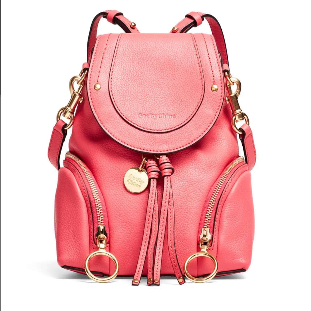 See by Chloé - Pink Olga Backpack EUC
